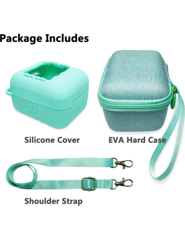 Funda Dura y Silicona JCHPINE para Bitzee Mascota Digital