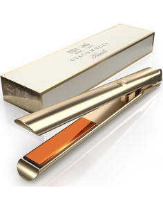 Plancha y Rizador de Cabello Giacomucci Titanelli 2 en 1 Dorado 2