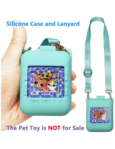 Funda Dura y Silicona JCHPINE para Bitzee Mascota Digital