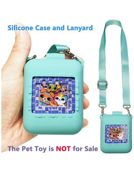 Funda Dura y Silicona JCHPINE para Bitzee Mascota Digital