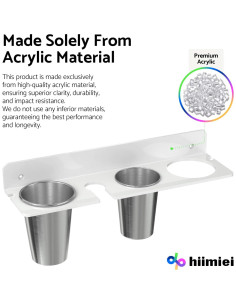 Organizador de Herramientas para el Cabello HIIMIEI Montaje en Pared 2