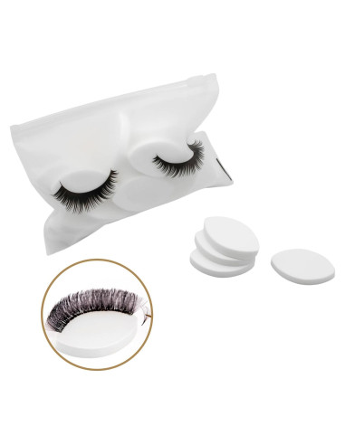 25 Esponjas de Práctica para Extensiones de Pestañas Mega Lash