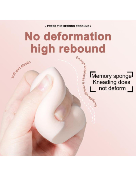 Set de 6 Esponjas de Maquillaje Bed Buddies - Multicolor