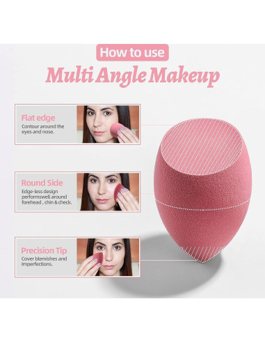 Set de 6 Esponjas de Maquillaje Bed Buddies - Multicolor