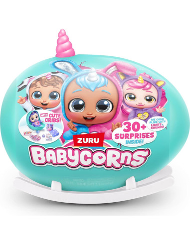 Muñeca Interactiva Babycorns Grande ZURU Gatito con Luces y Sonidos