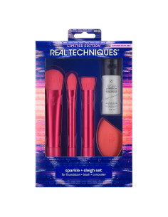 Set de Brochas y Esponjas de Maquillaje Real Techniques 5 Piezas