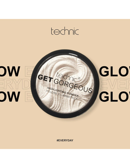Polvo Iluminador Technic Get Gorgeous - Brillo Natural 6g