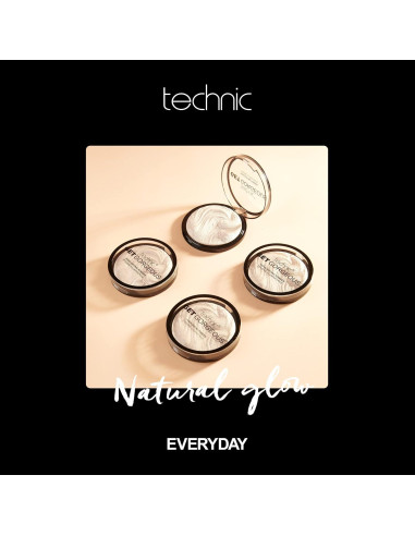 Polvo Iluminador Technic Get Gorgeous - Brillo Natural 6g