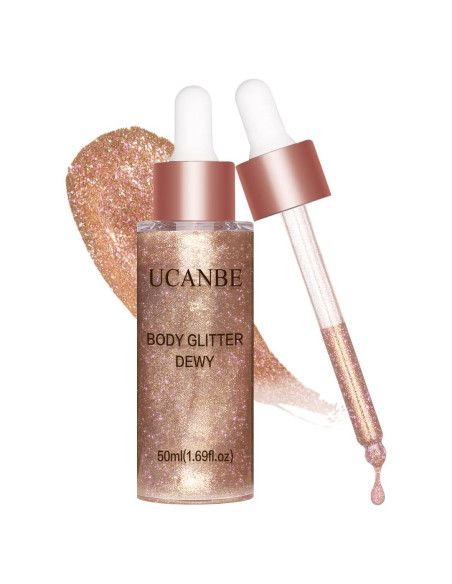 Iluminador Corporal Hidratante UCANBE Oro Rosa 03 91g