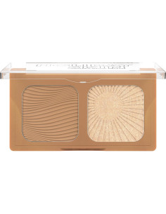 Paleta Bronceadora e Iluminadora Catrice Holiday Skin 42g 2