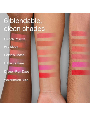 Colorete en Polvo Haus Labs French Rosette + Mascarilla ENTEL Blueberry