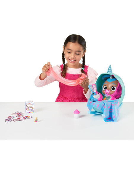 Muñeca Interactiva Babycorns Grande ZURU Gatito con Luces y Sonidos Muñeca Interactiva Babycorns Grande ZURU Gatito con Luces y Sonidos