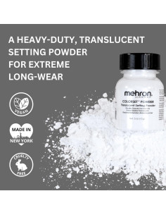 Polvo de Fijación Colorset Mehron 14 g - Maquillaje Profesional 2