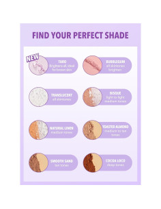 Polvo Suelto Fijador para Ojeras SHEGLAM Taro 9.92g 2