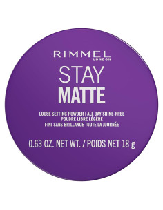 Rimmel Stay Matte Polvo Suelto 001 Transparente 17.86g Vegano