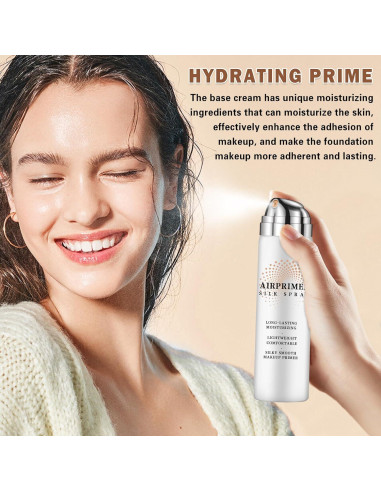 Base de Maquillaje Airbrush Magic Minerals 02 Beige + Primer Hidratante