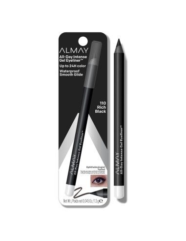Delineador Gel Almay 110 Negro Intenso 1.27 g Impermeable