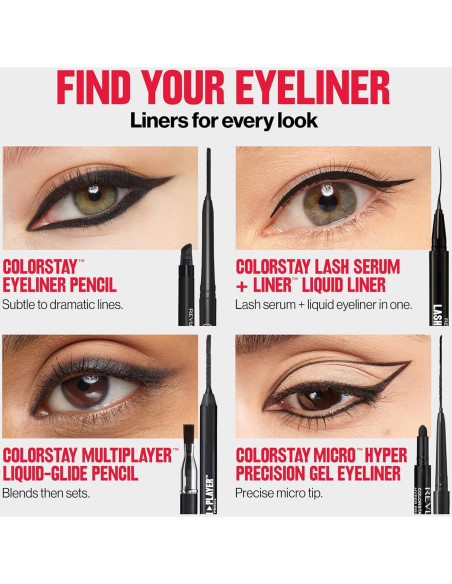 Lápiz de Ojos Impermeable Revlon ColorStay 205 Zafiro 0.28g