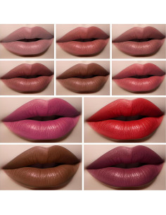 Juego de Lápices Labiales Mate 10 Colores 7V Home Beauty 2