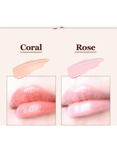 Bálsamo Labial Premium CHALLANS de PARIS - Hidratante Rosa 3.11 g