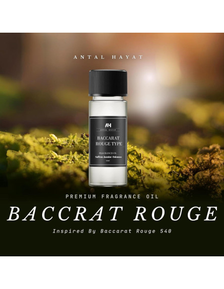 Aceite Difusor Antal Hayat Baccarat Rouge 20ml - Aroma de Hotel
