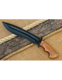 Cuchillo Militar Gladius Crafts 43 cm con Funda de Cuero 2