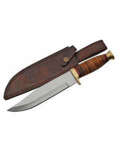 Cuchillo de Desollado SZCO 30 cm Acero Inoxidable Mango Madera