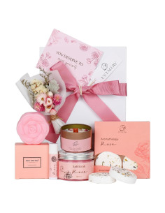 Set de Spa en Casa Rosa EXTALOW - Regalos para Mujeres