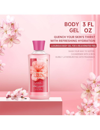 Kit de Spa Floral PP Beauty - Cuidado Corporal con Gel y Loción