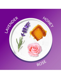 Baños Efervescentes Calgon Lavanda y Miel 8 Piezas 2