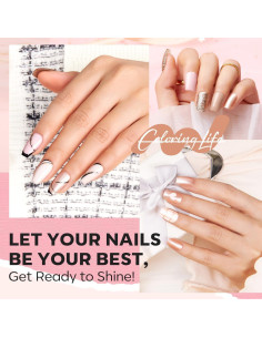 Set de Esmalte de Uñas Modelones 6 Colores Mini Secado Rápido 2