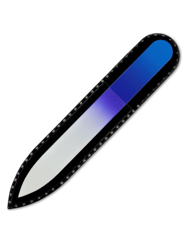 Lima de Uñas de Cristal Mont Bleu - Pequeña 90mm - Hecha a Mano