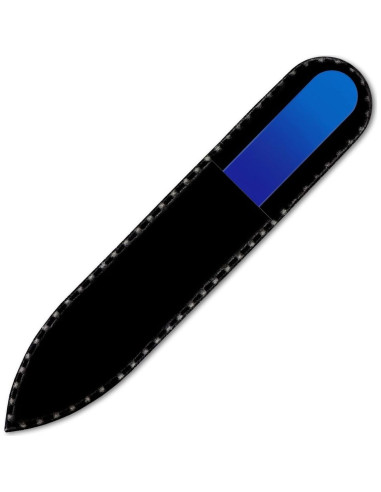 Lima de Uñas de Cristal Mont Bleu - Pequeña 90mm - Hecha a Mano