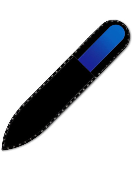 Lima de Uñas de Cristal Mont Bleu - Pequeña 90mm - Hecha a Mano