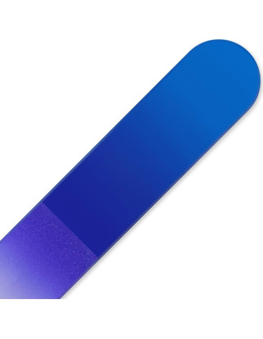 Lima de Uñas de Cristal Mont Bleu - Pequeña 90mm - Hecha a Mano