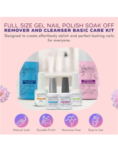 Kit de Cuidado de Uñas Gelish - Limpiador y Removedor 0.91 kg 2