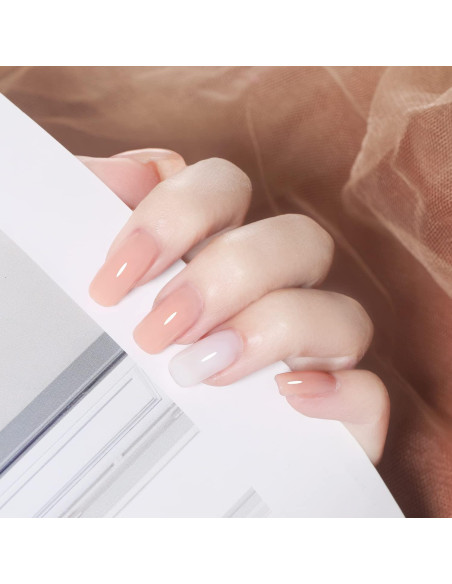 Kit de Esmalte de Uñas Gel Artdone 6 Colores Transparente