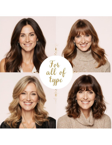 Juego de Rizadores de Cabello Sin Calor - Terciopelo 4 Piezas