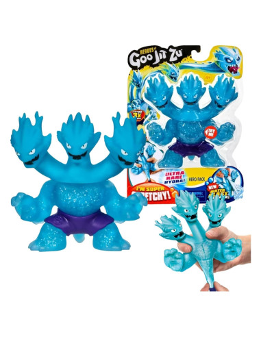 Héroes de Goo JIT Zu Hidra Dragón Tres Cabezas Ultra Raro