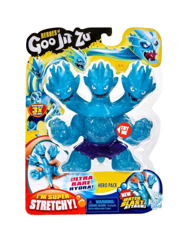 Héroes de Goo JIT Zu Hidra Dragón Tres Cabezas Ultra Raro
