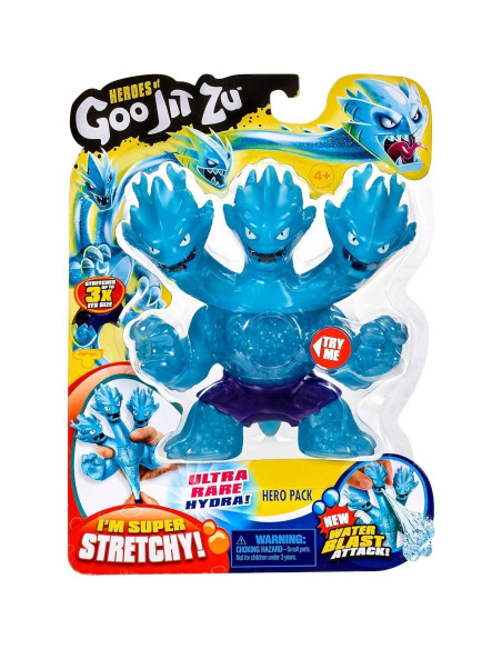 Héroes de Goo JIT Zu Hidra Dragón Tres Cabezas Ultra Raro