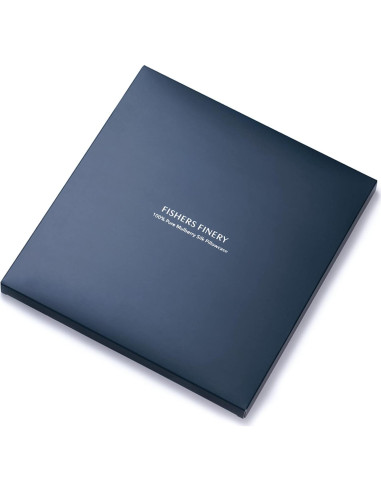 Juego de Fundas de Almohada Rey 100% Seda Morera Fishers Finery