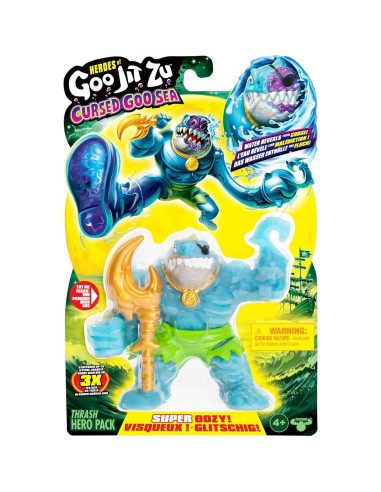 Figura de Acción Heroes de Goo Jit Zu Thrash - Mar de Goo Maldito