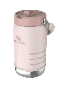 Jarra Stanley IceFlow 2.0 con Popote 1.18L Acero Inoxidable Cuarzo Rosa 2