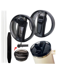 Paquete de 2 Tapas a Prueba de Fugas para Vaso 40 oz HWHIEUAIK