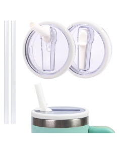 2 Tapas de Pajita Flip Reemplazo Stanley Quencher 40oz