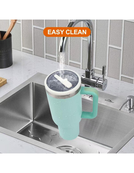 2 Tapas de Pajita Flip Reemplazo Stanley Quencher 40oz