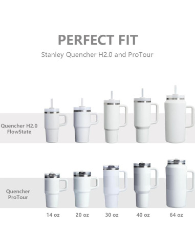 Tapa a Prueba de Fugas Dreamfocus para Stanley 40 oz Quencher