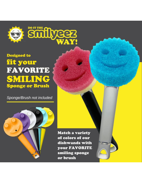 Mango Dispensador de Jabón Smilyeez para Esponjas Scrub