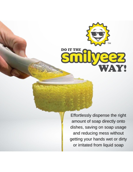 Mango Dispensador de Jabón Smilyeez para Esponjas Scrub